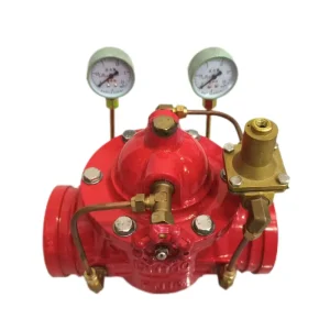 Ductile Iron Grooved Butterfly Valve Manual-Operated Pressure Reducing Valve for Water