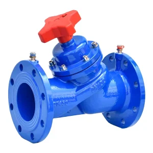 Ductile Iron Manual Balancing Valve Water Control Valve with Static Digital Locking Gas & Oil Compatible