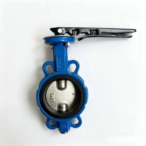 Ductile Iron Manual Clamp Butterfly Valve Corrosion Resistant for Water Oil Air