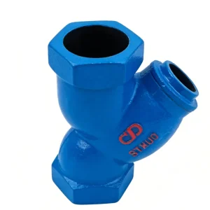 Ductile Iron Valves with DN Sizes Ranging From 20 to 65 PN16 Y Type Filter Internal Thread Connection for Water Systems