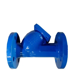 Ductile Iron Y Type Gate Valve Filter DN350 Flange for Water Manual