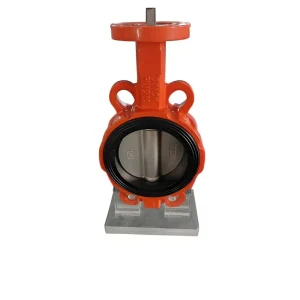Durable Anti-condensation Flanged Pneumatic Butterfly Valve with Electric Drive Headless Clamp Key Features