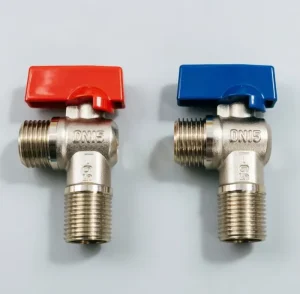 Durable Brass Angle Valve Ball Core Replacement High Flow Triangle Valve Inner Part For Bathroom Toilet Water Heater Repair