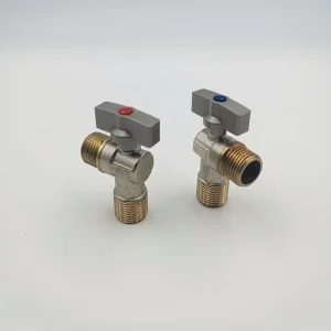 Durable Brass Material Body Iron Handle Angle Valve with 3 Year Warranty From China Factory
