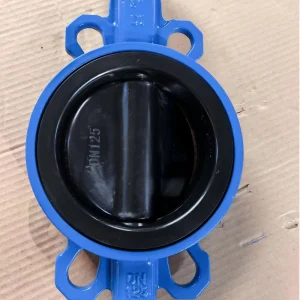 Durable High Quality Wafer Butterfly Valve with Custom Rubber Lining