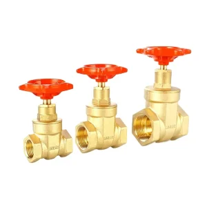 Durable NPT Thread Water Control Mini Brass Gate Valve