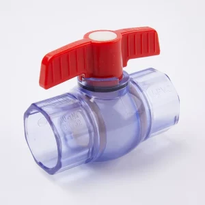 Durable Quality Simple Ball Valve PVC for Water Treatment Industrial