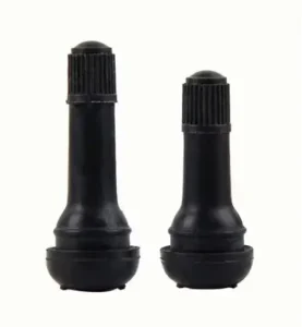 Durable Rubber Valve Stems Tire Valves with Valve Cap for Brass Aluminium Inner Tubes