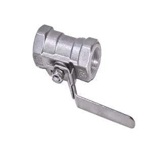 Durable Stainless Steel One Piece Manual Operated OEM High Temperature Full Port Ball Valve for Industrial Water Oil Gas