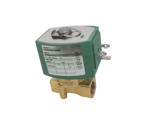 E263K206S1TD0F8 2/2 Way Direct Acting Solenoid Valve Brass PTFE Cryogenic Fluid Control Valve for Industrial Automation Systems
