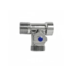 EN1213 Three-way Valve High Quality Customized High Power Used 3 Way Stop Valve Convenient Drinking Water Valve