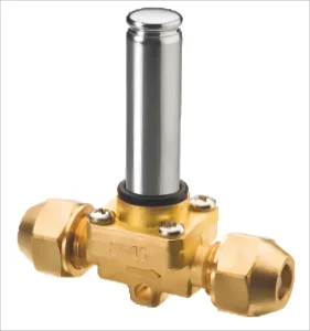 EVR15-6 3/4 ODF Solenoid Valve with 220V Coil Manual Shutoff Refrigeration System for Gas OEM Supported
