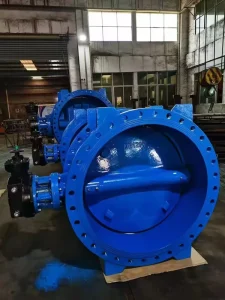 Ecentric Electric Butterfly Valve Cast Iron for Water
