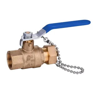 Eco Friendly Brass Manual Ball Valves for OEM Energy Saving Water Flow Control 1/2 in