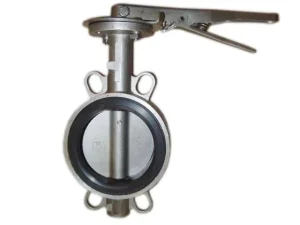 Elastic Seat Cast Iron Butterfly Valve CE Certified Manual DN50-DN600 SS304 Model 18 Months Warranty for Water Use