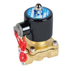 Electric 2W Series Automatic Control Valve Normally Closed Brass Diaphragm Solenoid Valve 2W250 25 Water Air Valve