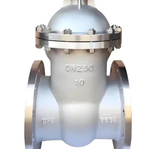 Electric Actuated Stainless Steel Gate Valve 304SS 2 Inch Flanged Water Treatment Remote