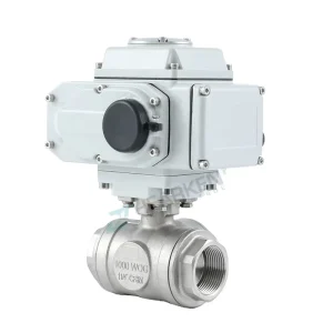 Electric Actuator Butterfly Valves DN50/100 24V DC 110V 220V 240V 4-20ma 3 Way Motorized LGDF HEA Series