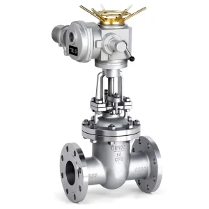 Electric Actuator Motorized GOST Gate Valve PN16 30s941nzh Z941H 16CWCB Automated Wedge Sluice Valve for Intelligent Control