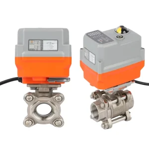 Electric Ball Valve Dn50 2 Inch 12V 24V On off Type Motorized Actuator Brass Control 2 Way Water Control OEM 230V CE