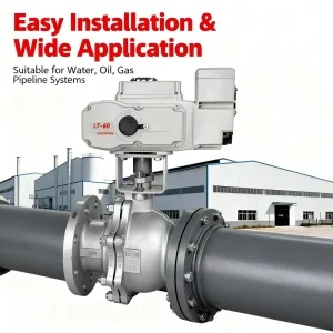 Electric Ball Valve Electric Actuator Ball Valve Stainless Steel 2 inch Directional Valve Water Automation