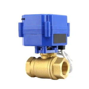 Electric Ball Valve Leakage Automatic Shutoff Overall Thickened Electric Two Way Valve