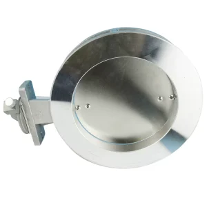 Electric Cast Aluminum Butterfly Valve JAK150 Wafer Style High Pressure Gas DN150 4 Inch JR Industrial Combustion Systems