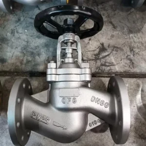 Electric Fail Safe Stainless Steel 316 Globe Valve 3 Inch Flanged Modulating Water Treatment Valve