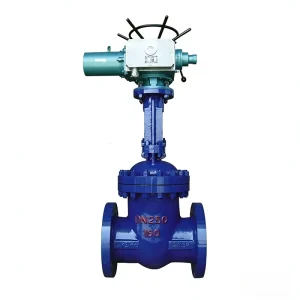 Electric Flange Industrial Pipeline Cut-off Gate Valve DN50 to DN500 Corrosion Resistant Water Supply and Drainage Pipeline Valve
