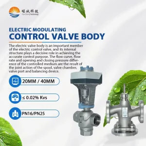 Electric Flange Threaded Connection PN16 PN25 +220 Stainless Steel Control Valve Body for Liquid Level Control OEM