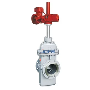 Electric Flat Gate Valve With Diversion Hole WCB Body DN50-DN1000 PN16-PN64 Flange Connection Explosion Proof Electric Actuator