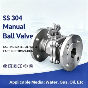Electric Floating Stainless Steel High Temperature Oil Ball Valves Japanese Standard Flanged OEM JINWEI EPDM Sealing DN25 DN80