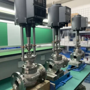 Electric Globe Control Valve with Intelligent Positioning and Flow Control 220V/380V
