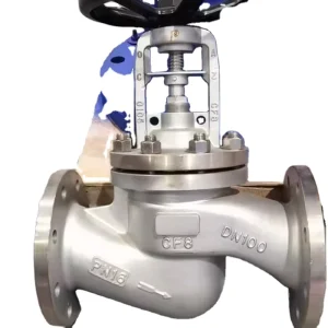 Electric Globe Valve Bellows Seal Gas Effectively Prevents Fugitive Emissions for High Temperature Thermal Oil Circulation