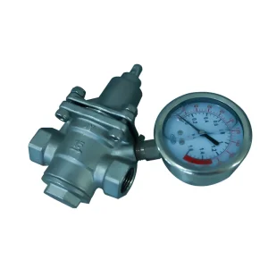 Electric High-Pressure Adjustable Gas Pressure Reducing Valve Stainless Steel 304/316 High-Temperature Forged Piston