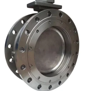 Electric High Temperature Flanged End Triple Offset Butterfly Valve for Water Oil Gas