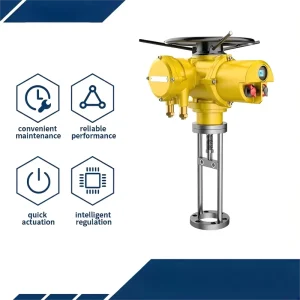 Electric Linear Motion Actuator IP68 Heavy Duty Motor Control Valve Actuator Motorized Proportional Valve Actuator