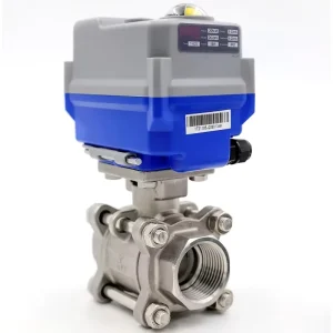 Electric Magnetic Ball Valve Stainless Steel Ball Valve 3 Way Motorized Ball Valve