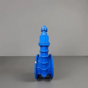 Electric Manual Bevel Gear Operated Iron Resilient Seat Flange Gate Valve for Water Media