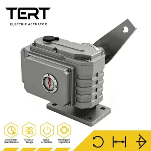 Electric Motorized Actuator Part Turn Open Close Duty Position Indicator ISO5211 Connection for Ventilation System