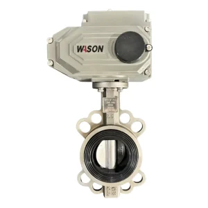 Electric Motorized Butterfly Valve with Metal Standard Flanged Port ANSI DIN JIS Standard 2in for Water Media
