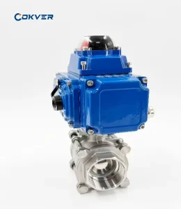 Electric Motorized Stainless Steel Ball Valve DC24V AC110-220V 50/60Hz OEM 2 Way Regulating Type 5000PSI for Water