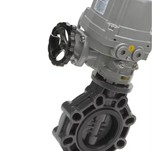 Electric PVC Plastic Explosion Proof Butterfly Valve