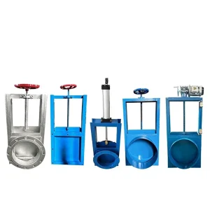 Electric Pneumatic Manual Slide Gate Valves Sluice Valves Discharge Valves Stainless Steel Pipeline Valves Valves