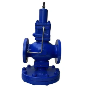 Electric Pressure Reducing Valve DP27 Cast Steel WCB Pilot-Operated Diaphragm Regulating Control Valve for Commercial Kitchens