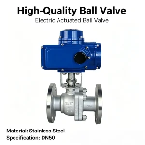 Electric Stainless Steel Disc butterfly Valve 4 inch Suitable for Steam chemicals gases petroleum