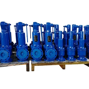 Electric Stainless Steel Safety Valve 4 Inch Port Size for High Pressure Gas High Temperature Application