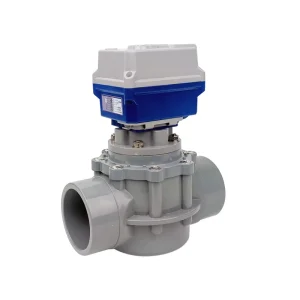 Electric Union Ball Valves PVC EPDM/FPM Seals OEM Customizable 3 Year Warranty Medium Temperature Factory Direct