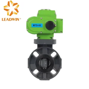 Electric Valve Actuator Stainless Steel Electrical Actuator PVC Butterfly Valve Motorized Wafer Butterfly Valve OEM