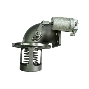 Emergency Cut off Valve Straight through Type Tank Truck Die casting Aluminum Alloy Emergency Shut off Valve